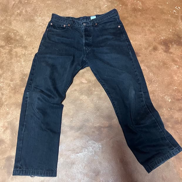 리바이스 501 흑청