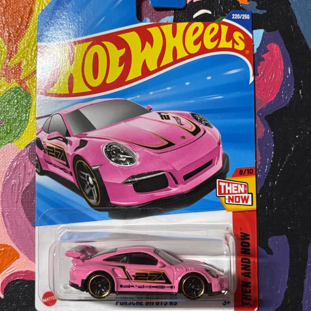 미개봉) 포르쉐 911 gt3 rs 다이캐스트 인테리어 소품 핫휠