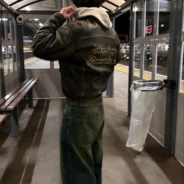 90s 할리 데이비슨 레더 자켓