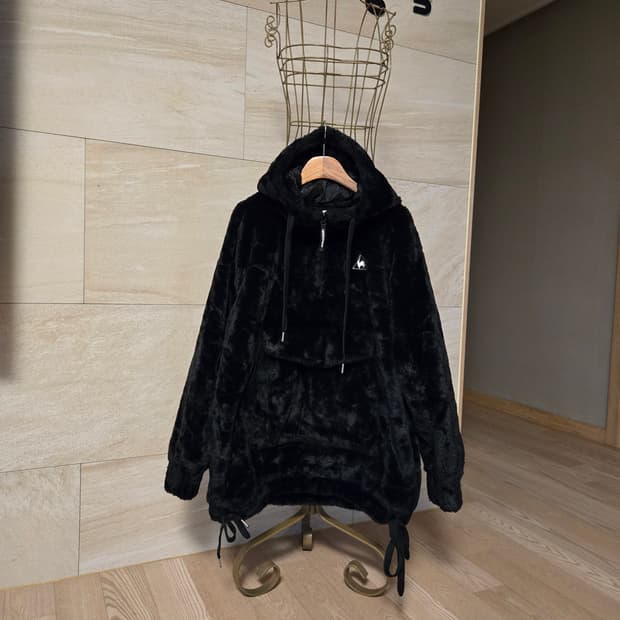 [85/s] 르꼬끄 밍크퍼 여성 방풍 아노락 자켓