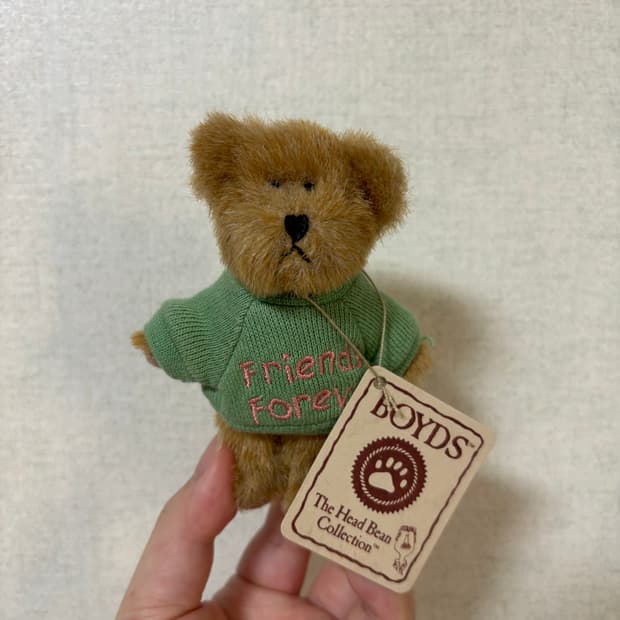 고전 빈티지 보이즈베어 보베 인형