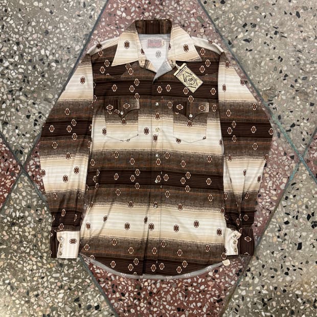 60s HbarC 웨스턴셔츠 (M)