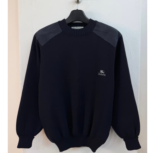 Burberry Crest Logo Commander Sweater