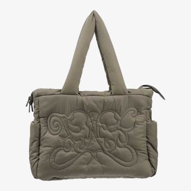 팬시클럽 패딩 숄더백