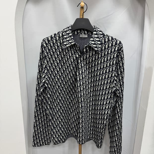 새상품급 디올 오블리크 오버셔츠 L 