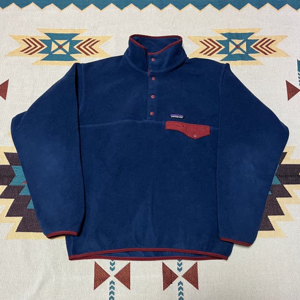 파타고니아 신칠라 스냅티 m 네이비