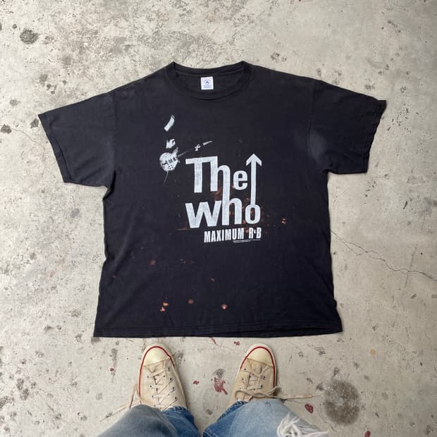 90s The Who ‘Maximum R&B’ distressed 