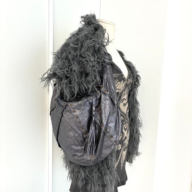 스터드 빅 숄더백