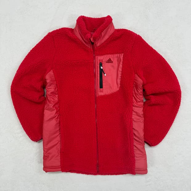 아디다스 플리스 자켓