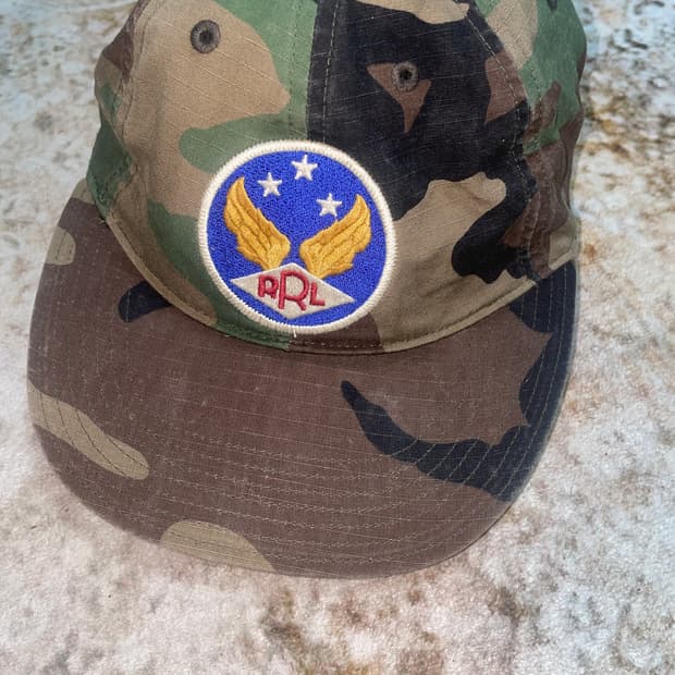 RRL 더블알엘 카모 캡