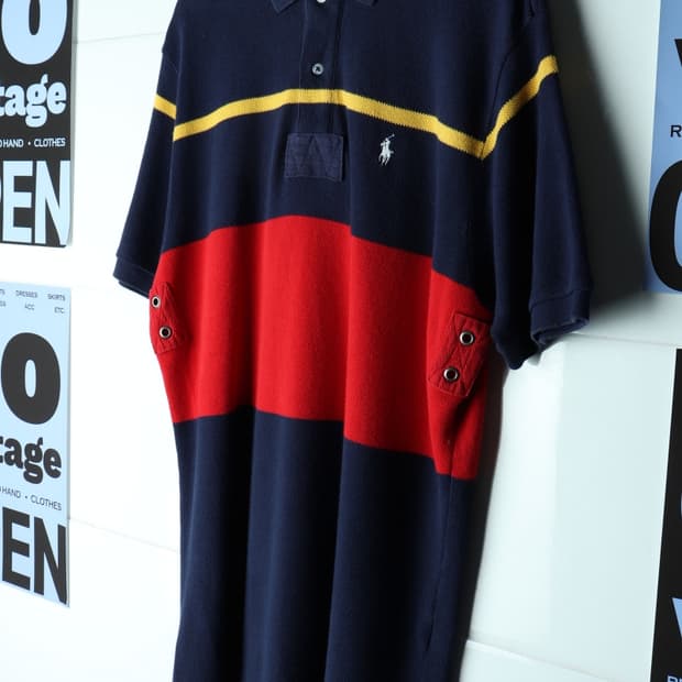 (L-3XL) 폴로 랄프로렌 반팔 카라 티셔츠 USA 럭비-H34034
