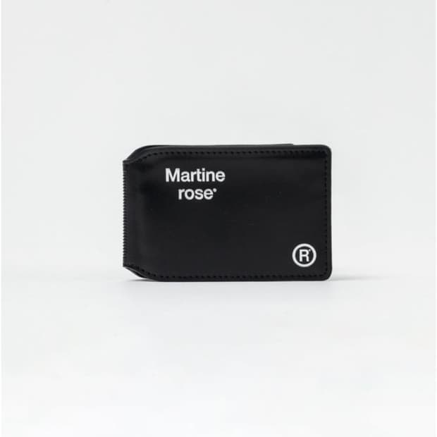 마틴 로즈 Martin Rose Oyster 로고 폴딩 카드 지갑 