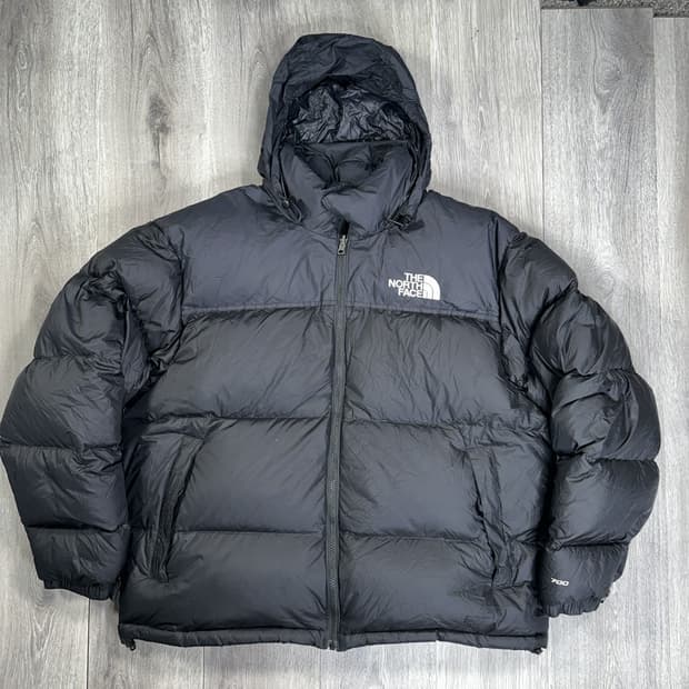 노스페이스 1996 레트로 눕시 700 패딩 블랙 XL