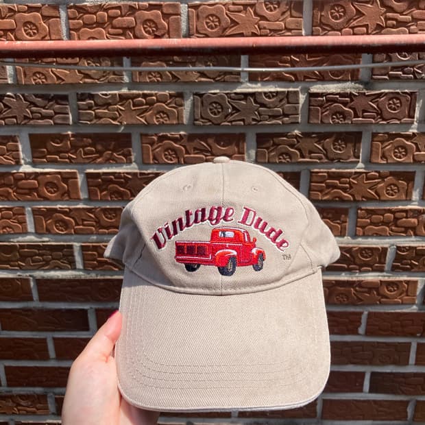 Dude 빈티지 모자 볼캡