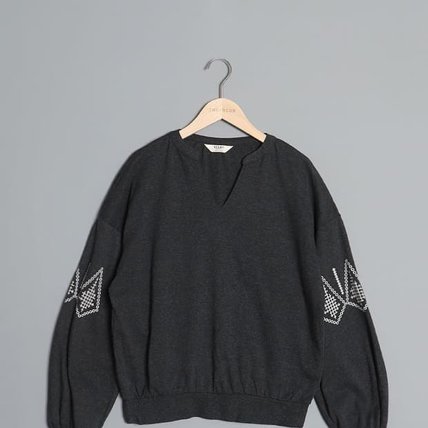 BEAMS HEART Ethnic Sweat Shirts