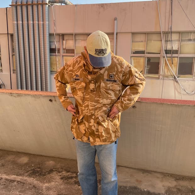 90s 더블탭스 데저트 카모 필드자켓