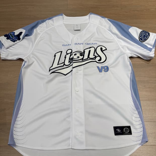 산산기어 x 삼성라이온즈 저지 화이트