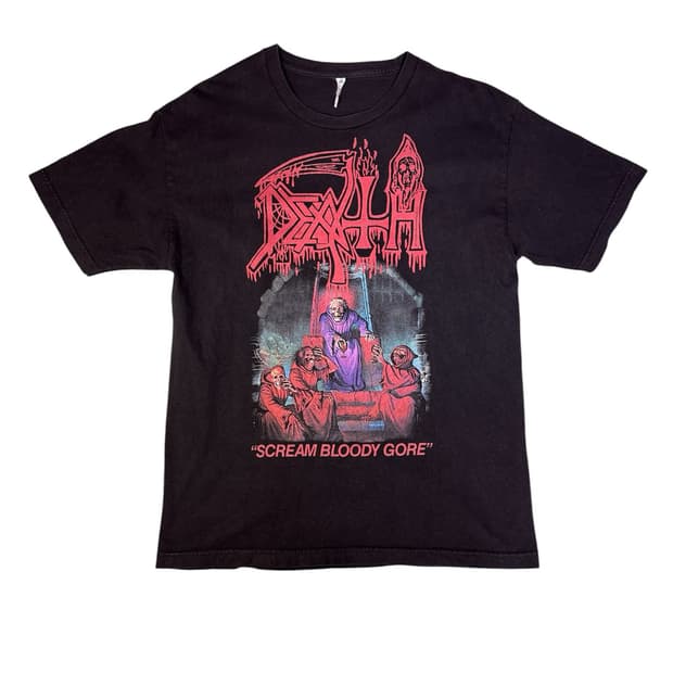 빈티지 00s 데스 DEATH SCREAM BLOODY GORE 밴드티