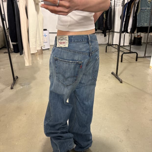 리바이스 데님팬츠