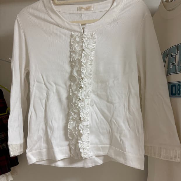 빈티지 프릴 셔츠