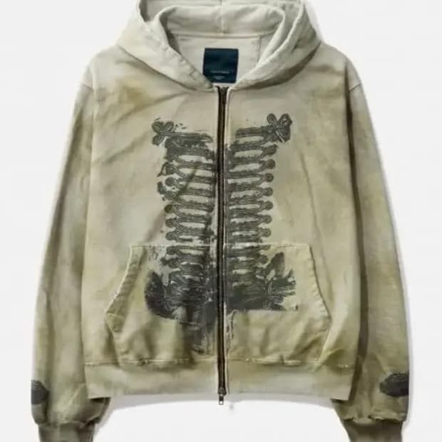 언더마이카 나폴레옹 더티 워시드 집업