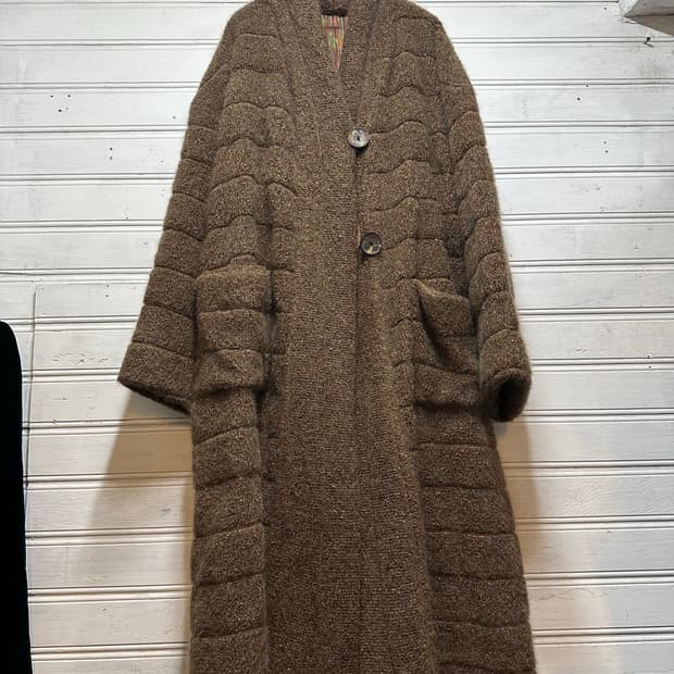 미쏘니 리버시블 롱코트