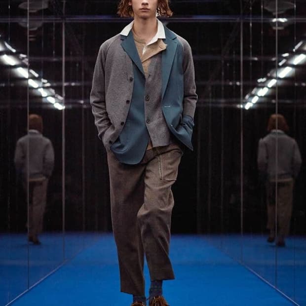 kolor 22fw 체크팬츠