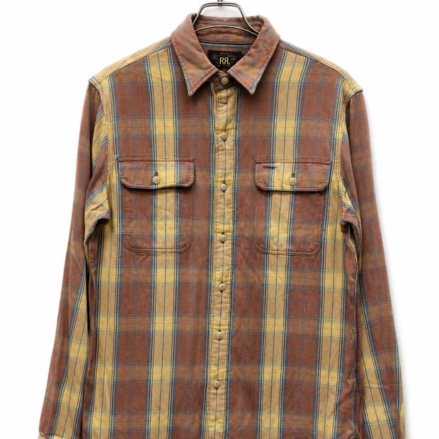 RRL 더블알엘 플란넬 셔츠