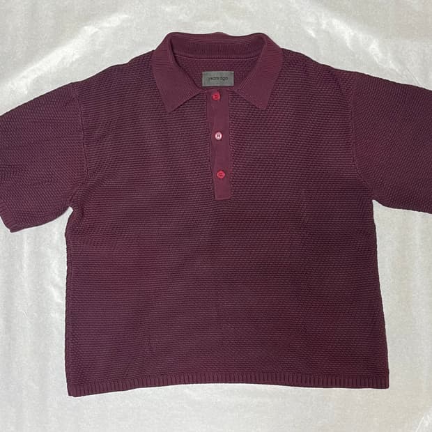 이얼즈어고 니트반팔 3 size