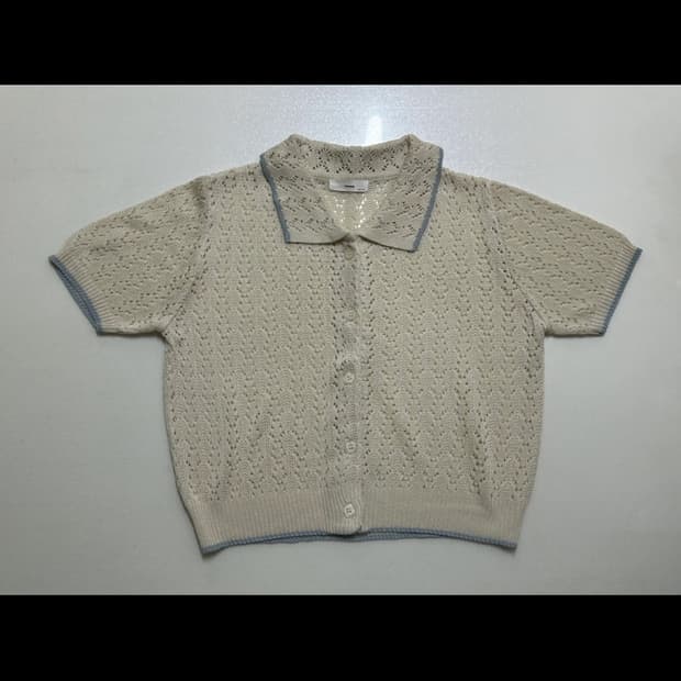 여름 반팔 블라우스