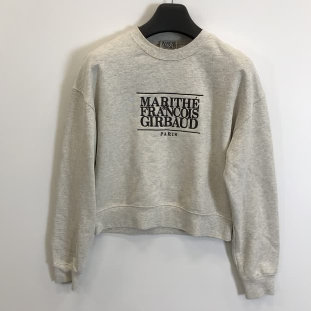 마리떼프랑소와저버 로고 크롭스웻 [여성M]