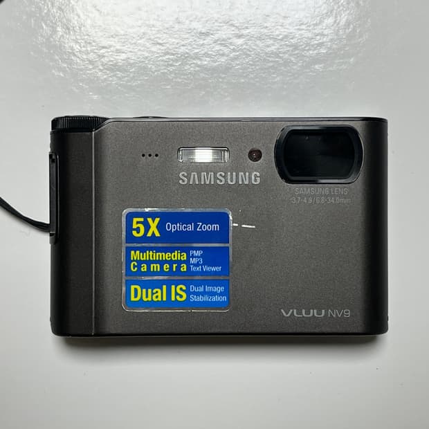 삼성 블루 samsung VLUU NV9 디지털카메라 