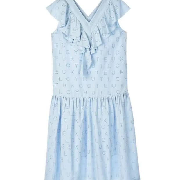 럭키슈에뜨 LUCKY CHOUETTE  프릴 민소매 원피스 36사이즈