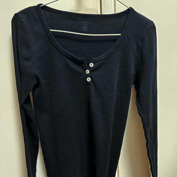 브랜디멜빌 네이비 블랙 탑 