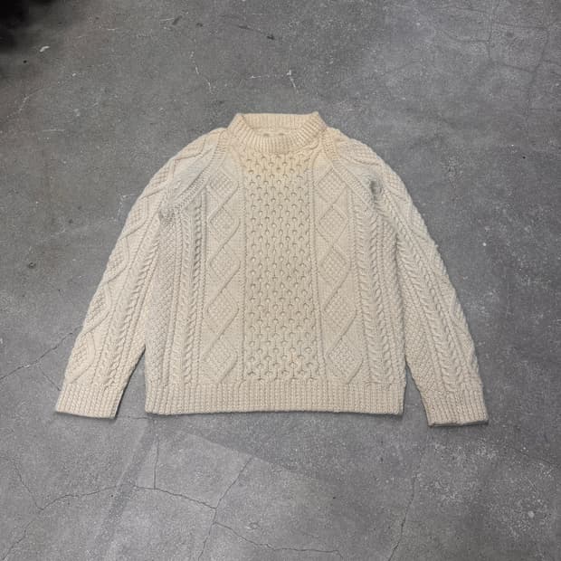 피셔맨 헤비 울 니트 