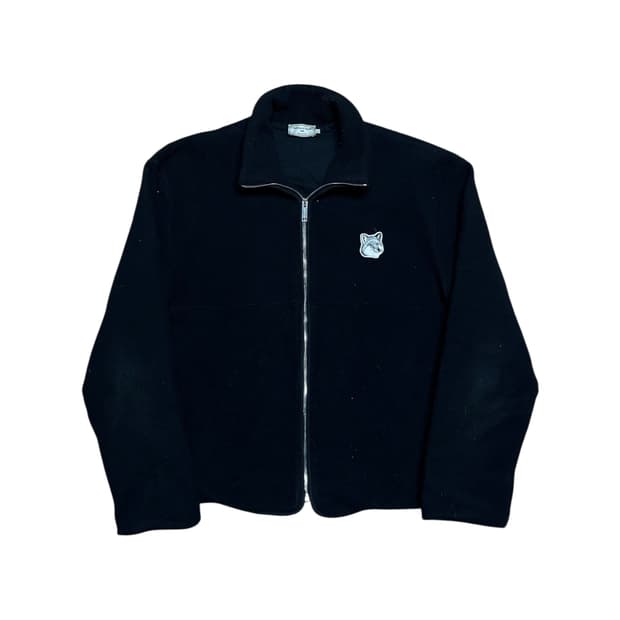 100 메종키츠네 실버폭스 플리스 한정판 자켓