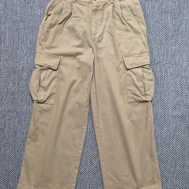 굿라이프웍스 밴딩 카고 팬츠 M 베이지
