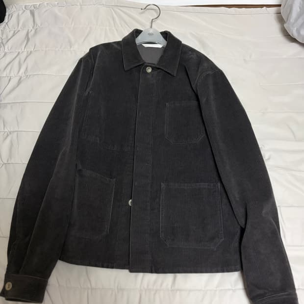 강정석 프렌치 워크자켓 48사이즈 그레이