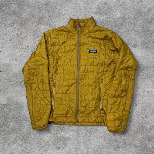 파타고니아 나노 퍼프 자켓 카빈 골드
