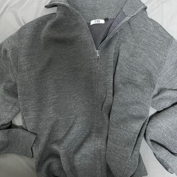 더블페이스집업재킷 GRAY