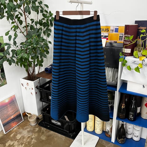 이세이미야케 울 플리츠 스커트 2