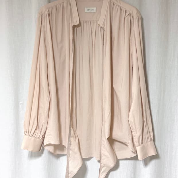 르메르 랩 블라우스 lemaire wrap blouse 36