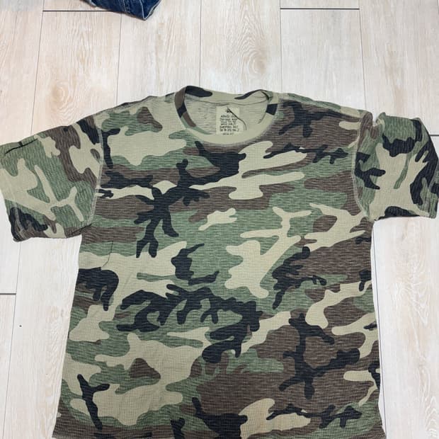 스투시 써멀 피그먼트 다이 카모 xxl