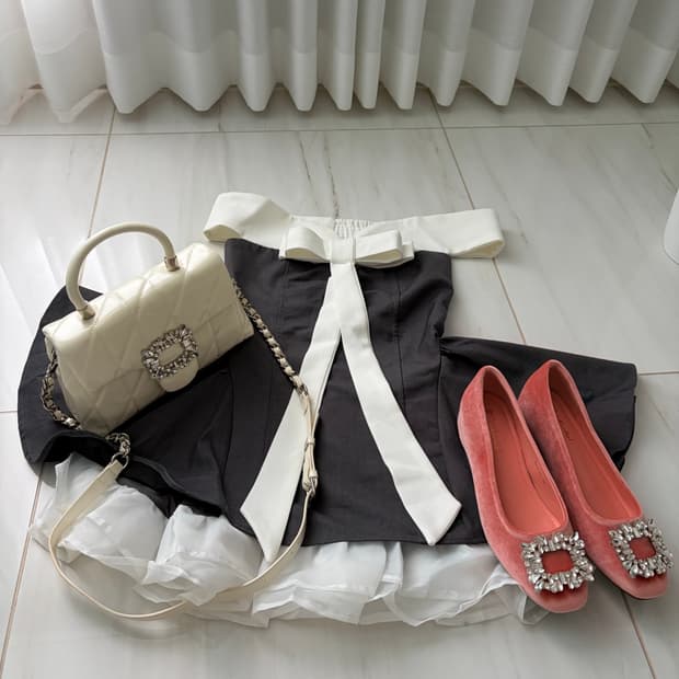 Premium princess set 공주드레스 슈슈통st 발레 페어리