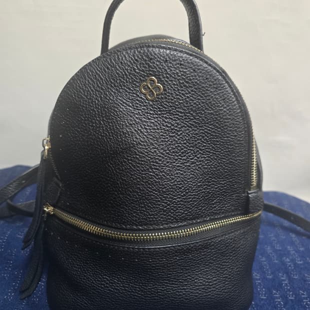 마리끌레르 가죽 미니백팩