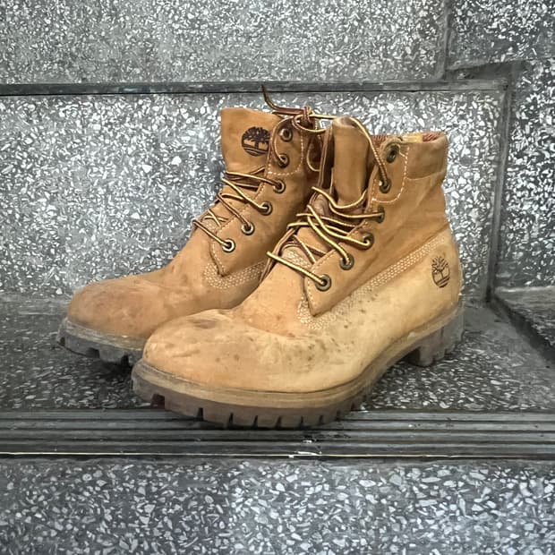 팀버랜드 롤탑 누벅 부츠