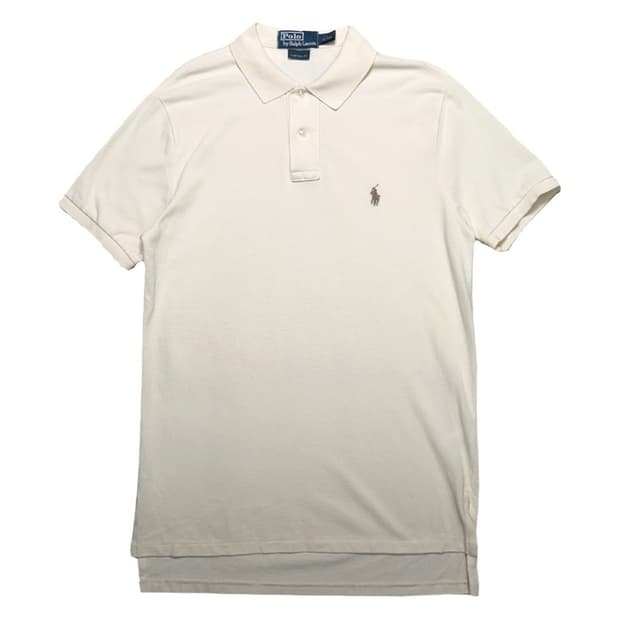 POLO BY RALPH LAUREN 폴로 PK 반팔 티셔츠 크림 L