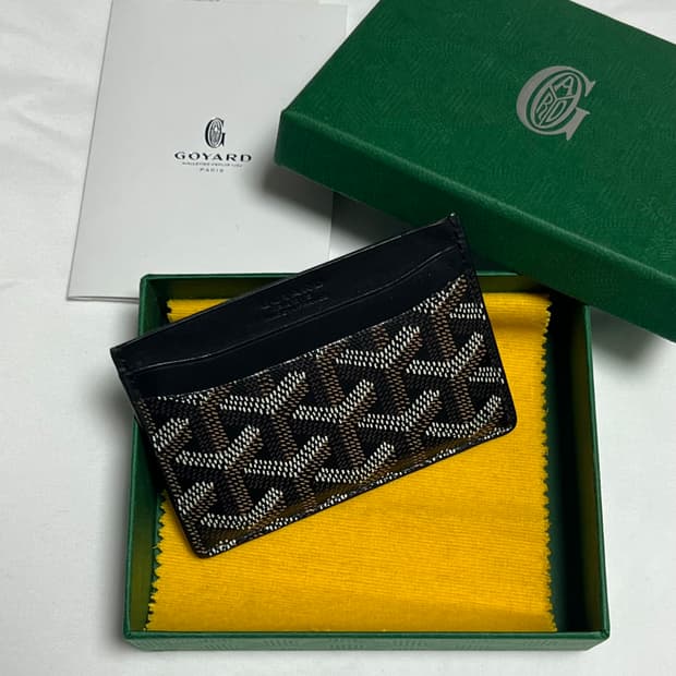 [정품] 고야드 생쉴피스 카드지갑 블랙