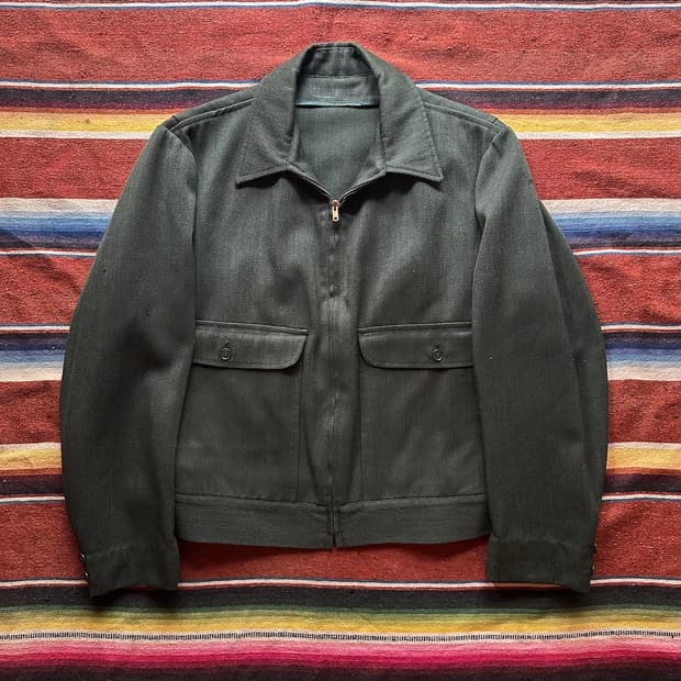 50s USA Vintage Whipcord Work Jacket
