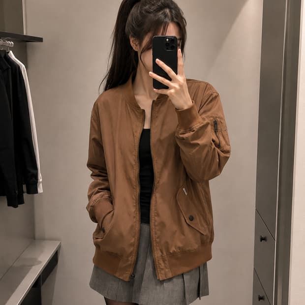 🤎 칼하트 아담스 봄버 해밀턴브라운 S